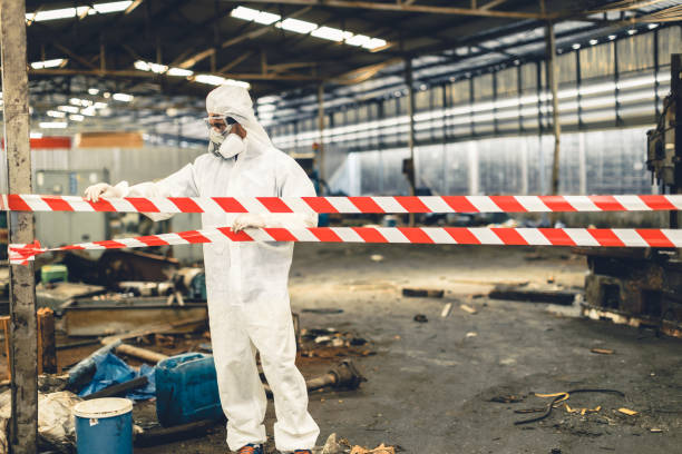 Professional Hoarding Cleanup technician working in Palmetto, GA